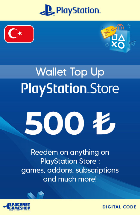 PSN Card ₺500 TRY